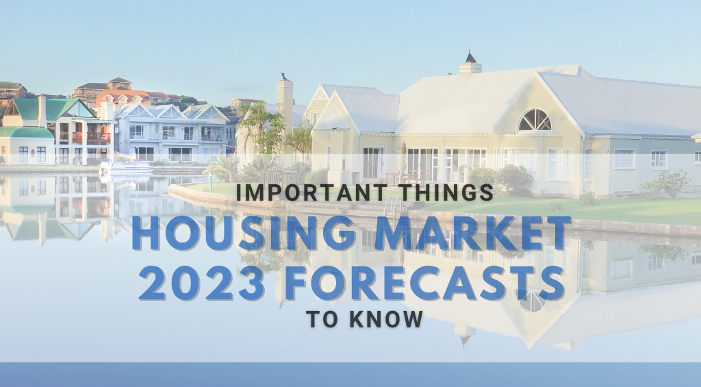 Housing Market 2023: Luxury houses beside a lagoon